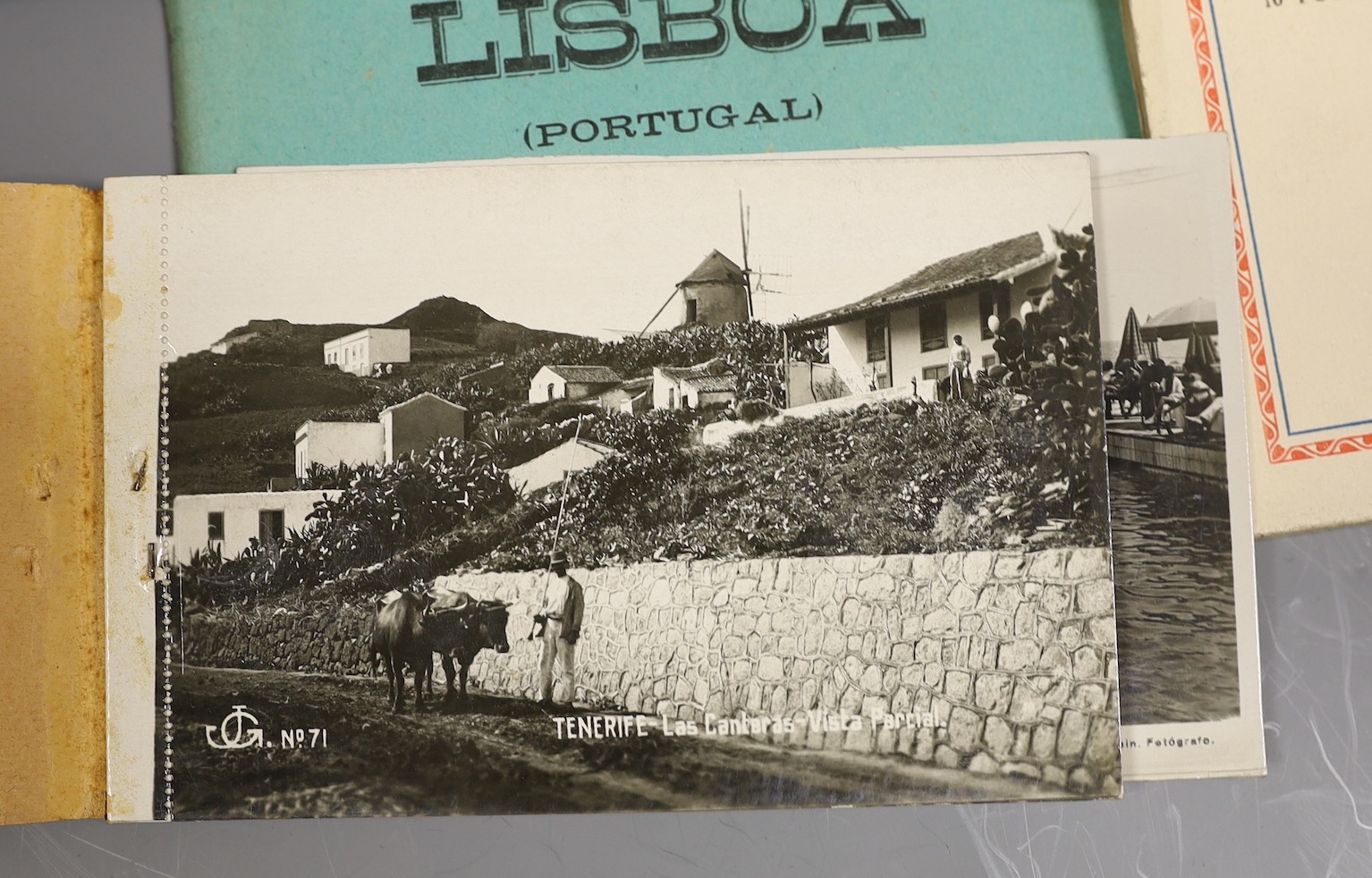 A postcard collection